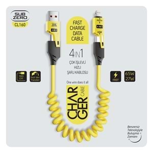 SUBZERO CL160 4IN1 SPİRAL KABLO