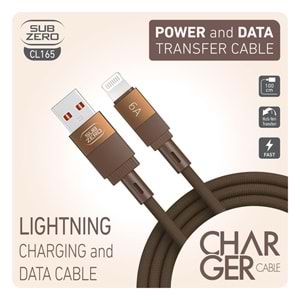 SUBZERO CL165 USB-TYPE C 6.0A 1M KABLO