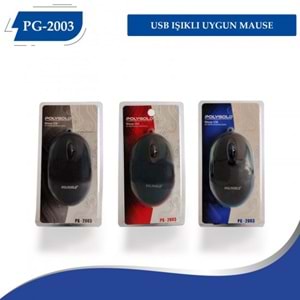 POLGOLD PG-2003 IŞIKLI MOUSE