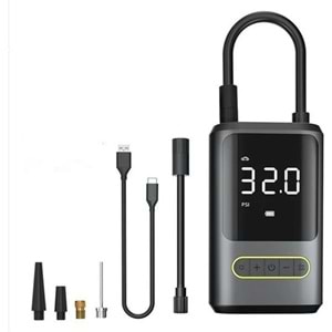PORTABLE KABLOSUZ POWERBANKLI HAVA POMPASI