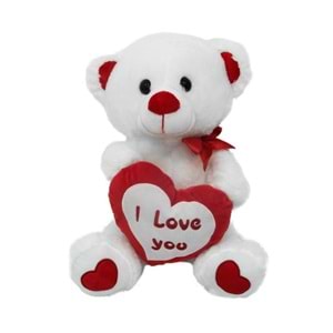 35CM PELUŞ KALP TUTAN AYI
