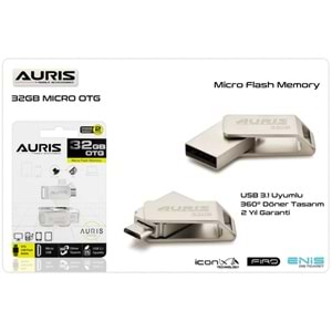 AURIS 16GB MİCRO OTG FLASH BELLEK