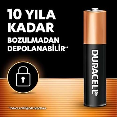 DURACELL AAA ALKALİNLİ KALIN PİL