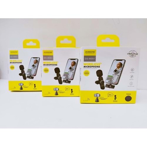 DUNSPIN DS-W05 YAKA MİKROFONU