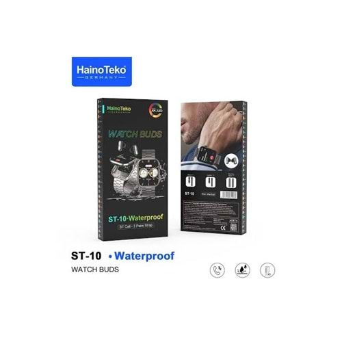 HAİNO TEKO ST-10 WATERPROOF ÜÇ KORDONLU ERKEK SAAT
