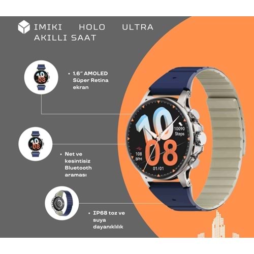 IMIKI HOLO ULTRA (BLACK-SILVER)