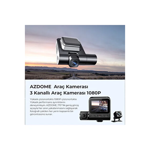 XIAOMI V600 DASH ARAÇ KAMERASI