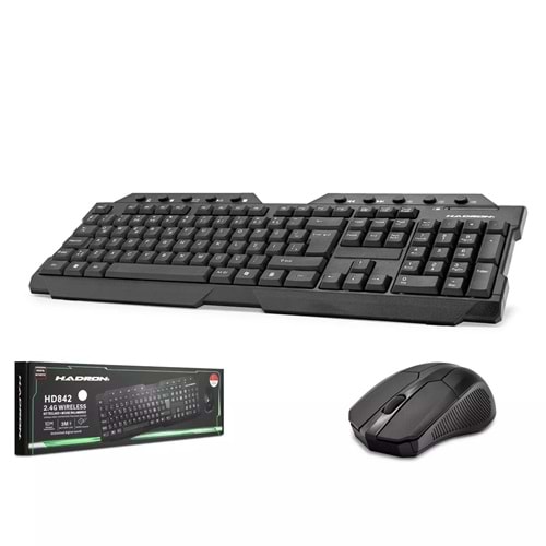 HADRON HD842 834 KABLOSUZ KLAVYE MOUSE SET