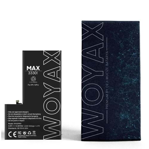 WOYAX IPHONE DJ-IPH13 PRO 3330 MAH YUKSEK KAPASITE MUCIZE BATARYA