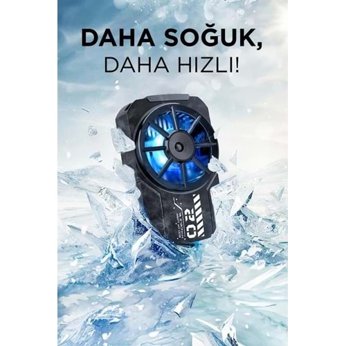 TORİMA ACC-10 ŞARJLI TELEFON SOĞUTUCU FANI