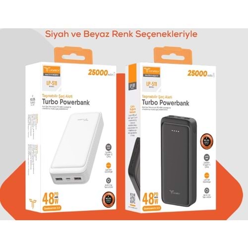 LUCATECH LP-511 25000 MAH 48W PD POWERBANK