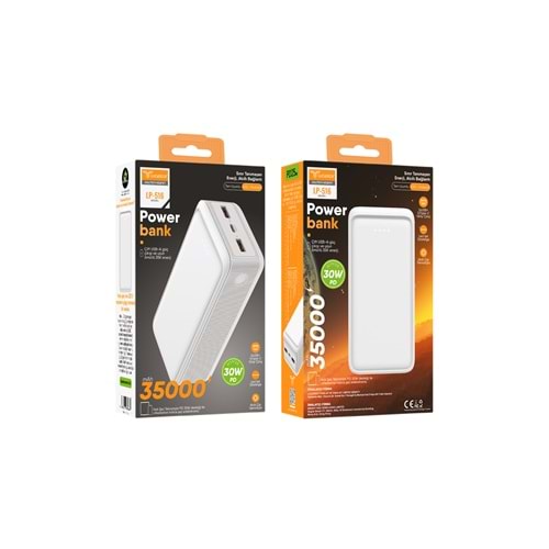 LUCATECH LP-516 35000MAH 30W PD POWERBANK