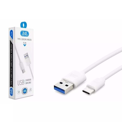 SUBZERO CL36 TYPE C2.0 A USB KABLO