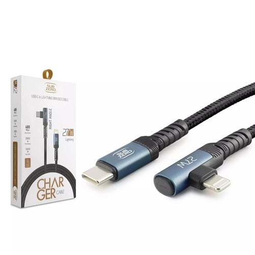 SUBZERO CL101 27W LIGHTNING ÖRGÜ KABLO (GAMER KABLO)