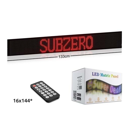 SUBZERO LD60 LED 133CM