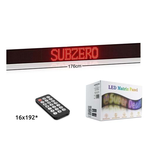 SUBZERO LD70 LED 176CM