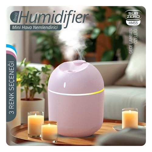 SUBZERO HM55 MİNİ HAVA NEMLENDİRİCİ