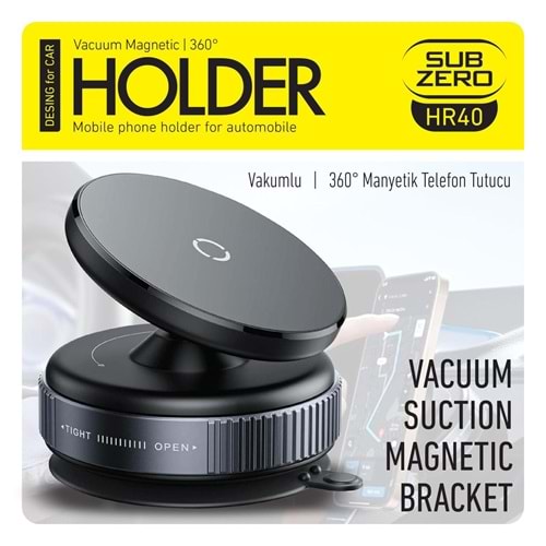 SUBZERO HR40 MANYETİK TELEFON TUTUCU