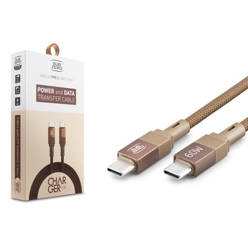 SUBZERO CL176 TYPE-C PD 60W HASIR KABLO