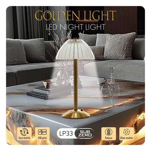 SUBZERO LP33 LED MASA LAMBASI