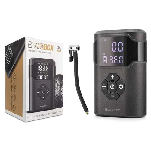 SUBZERO BX55 TAŞINABİLİR HAVA KOMPRESÖRÜ