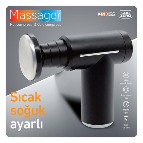 SUBZERO MAX55 SICAK SOĞUK AYARLI MASAJ ALETİ