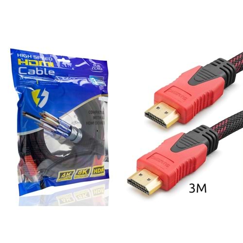 SUBZERO HDM30 3M HDMI KABLO