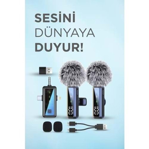 HADRON H68 BLUETHOOTH MİKROFON