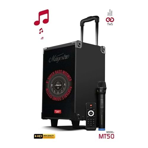 POWERWAY MT50 MİKROFONLU SPEAKER