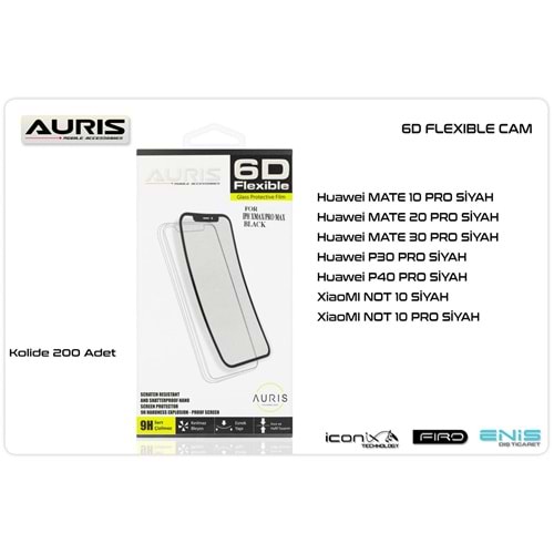 AURIS 6D FLEXIBLE EKRAN KORUMA