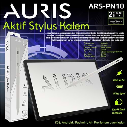 AURİS ARS-PN10 KALEMİ IOS & ANDROID