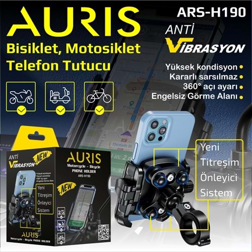 AURİS ARS-H190 TİTREŞİM ENGELLEYİCİ TUTUTCU