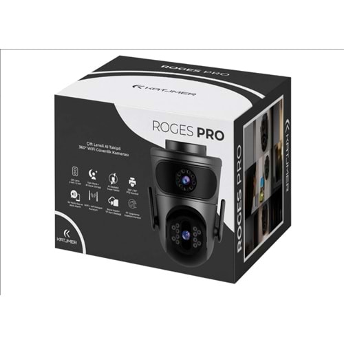 ROMM KATJMER ROGES PRO ÇİFT KAMERALI Wİ-Fİ KAMERA
