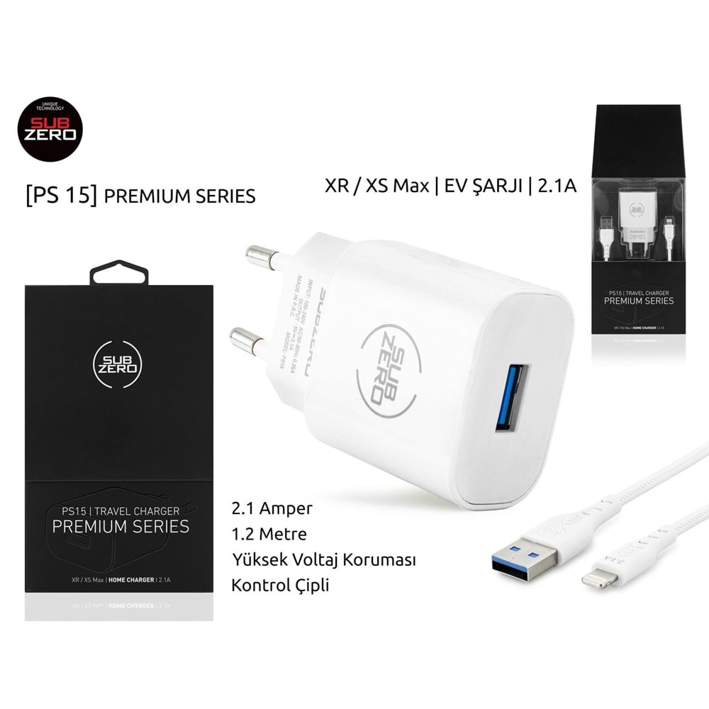 SUBZERO PS15 XR 2.1 PREMIUM ŞARJ CİHAZI
