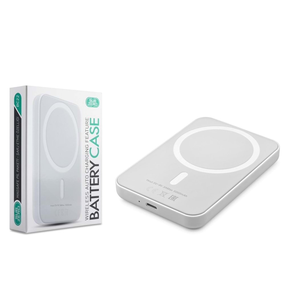 SUBZRO BC22 MAGNETIC WIRELESS POWERBANK