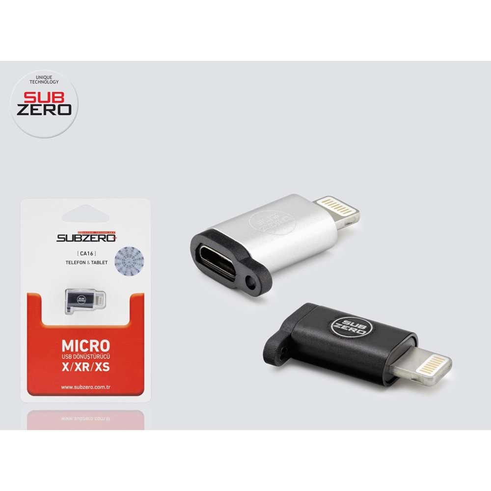 SUBZERO CA16 MİCRO İPHONE DÖNÜŞTÜRÜCÜ