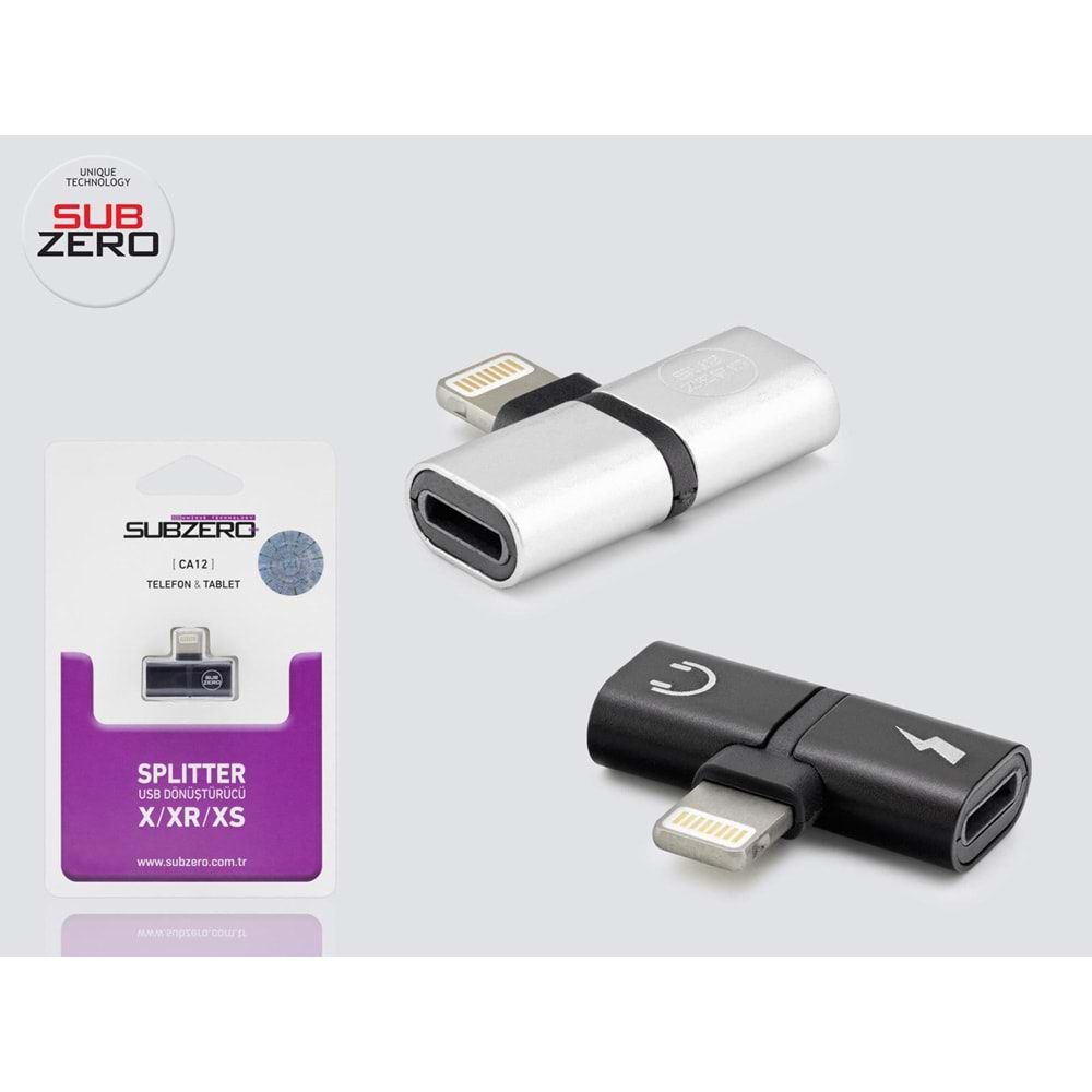 SUBZERO CA12 İPHONE ŞARJ ÇOĞALTICI