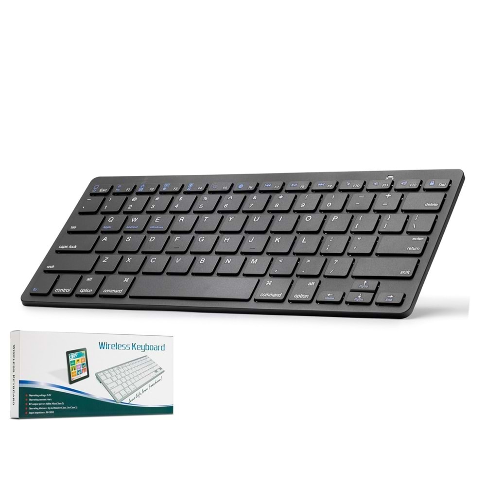 HADRON HDX2502 BLUETOOTH KABLOSUZ MİNİ KLAVYE