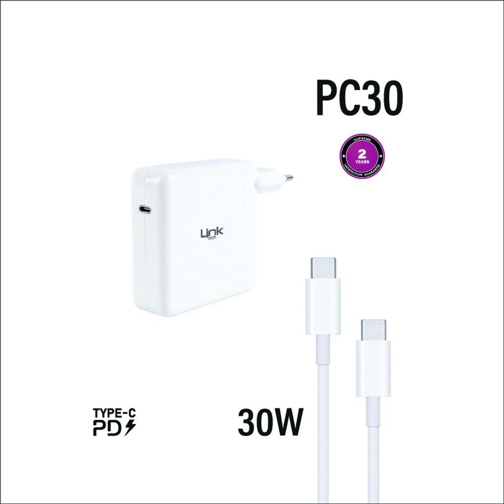 LİNK PC30 30W TYPE C PDA ŞARJ