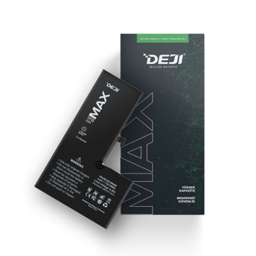 DEJI IPHONE DJ-IPHXSMAX 3710MAH YUKSEK KAPASITE MUCIZE BATARYA