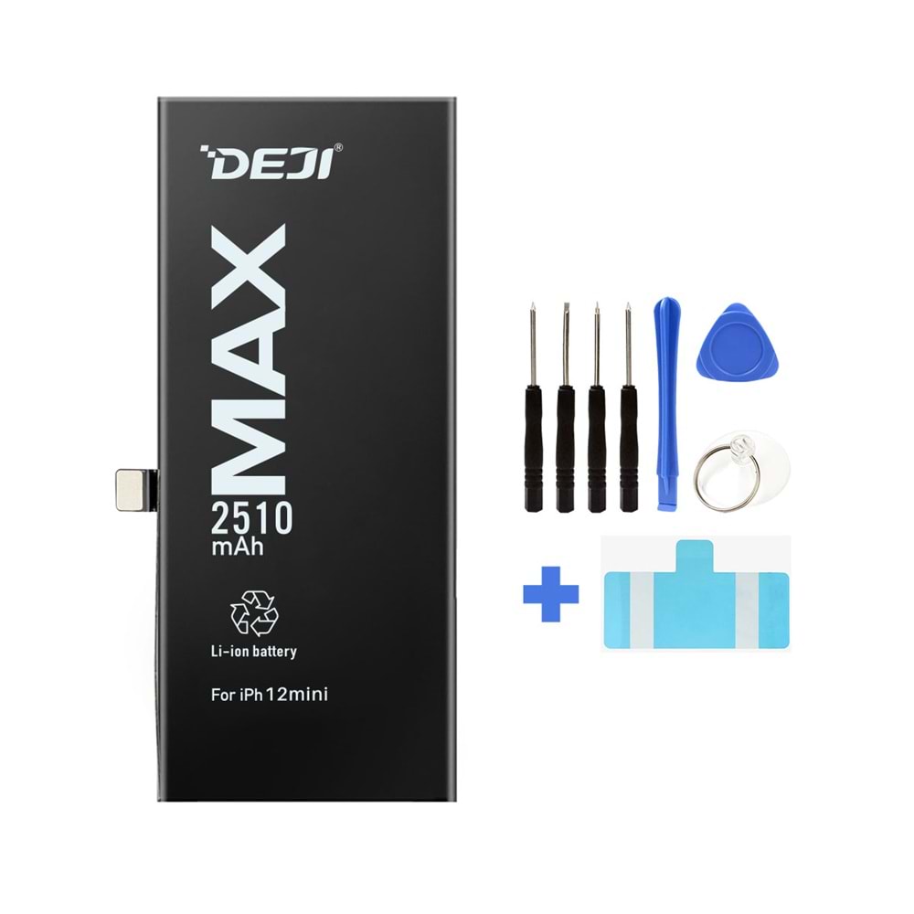 DEJI IPHONE DJ-IPH12 MİNİ 2510 MAH YUKSEK KAPASITE MUCIZE BATARYA