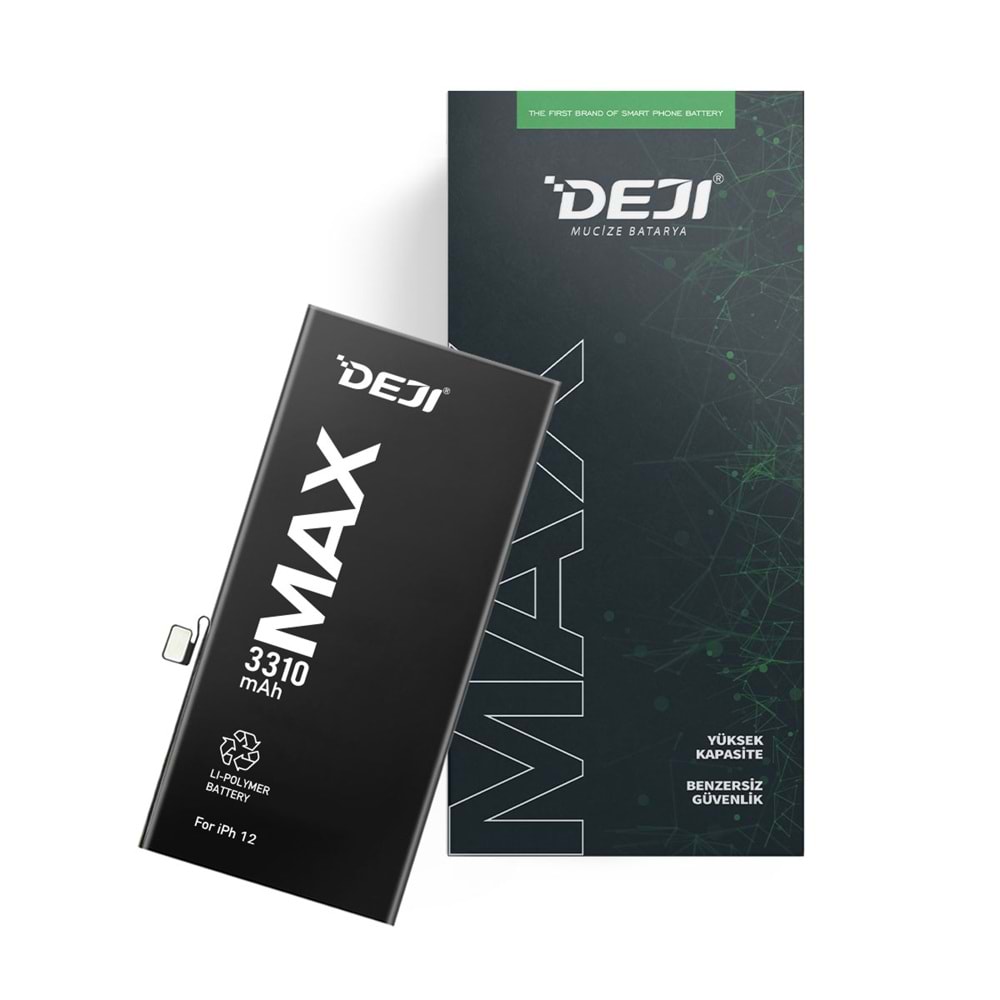 DEJI IPHONE DJ-IPH12/12PRO 3310 MAH YUKSEK KAPASITE MUCIZE BATARYA