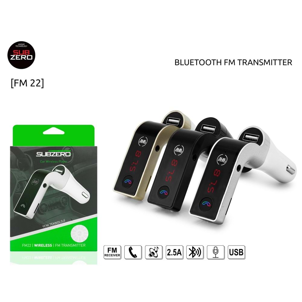SUBZERO FM22 FM MODÜLATÖR